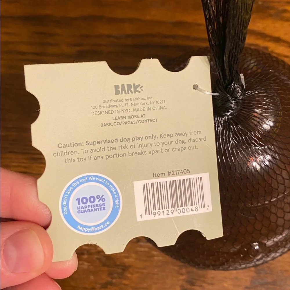 Bark Mr Mavi Treat Dispensing Dog Toy